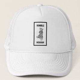 Lustigt Novelty Baseball NIMBLE NOGGIN Keps