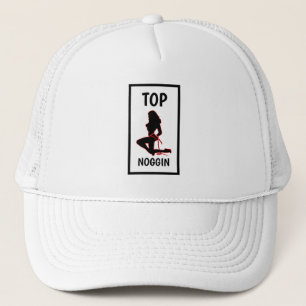 Lustigt Novelty Baskeball TOP NOGGIN Keps