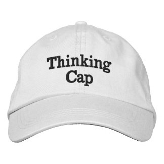 Lustigt Novelty Bastiebollens tänkande GJP Broderad Keps