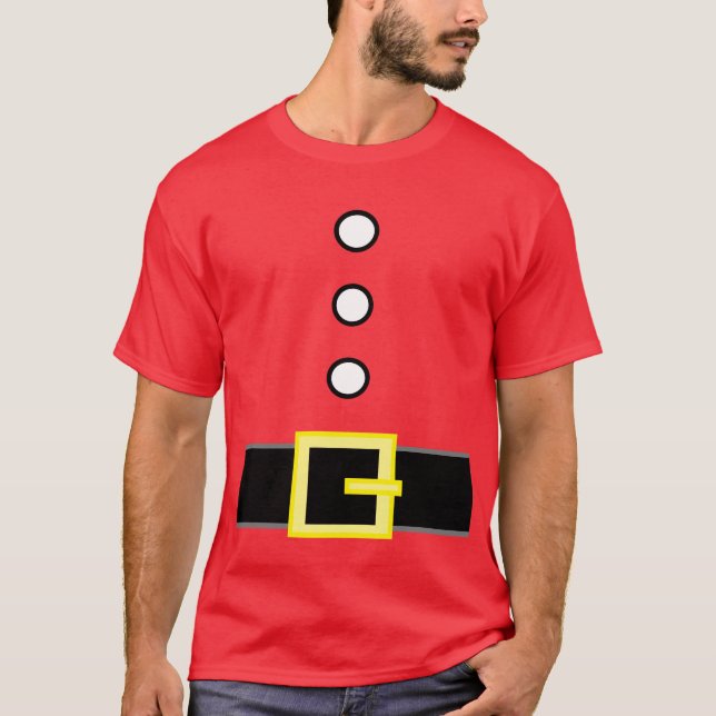 Lustigt Novelty Jul SANTA S ELF KOSTYM COSTUME T Shirt (Framsida)