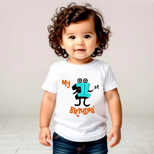 Lustigt nummer ett t shirt