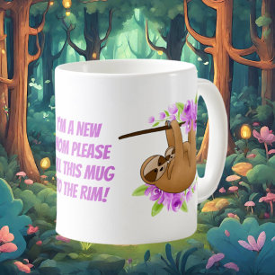 Lustigt nytt, mamma, slarvigt kaffe kaffemugg