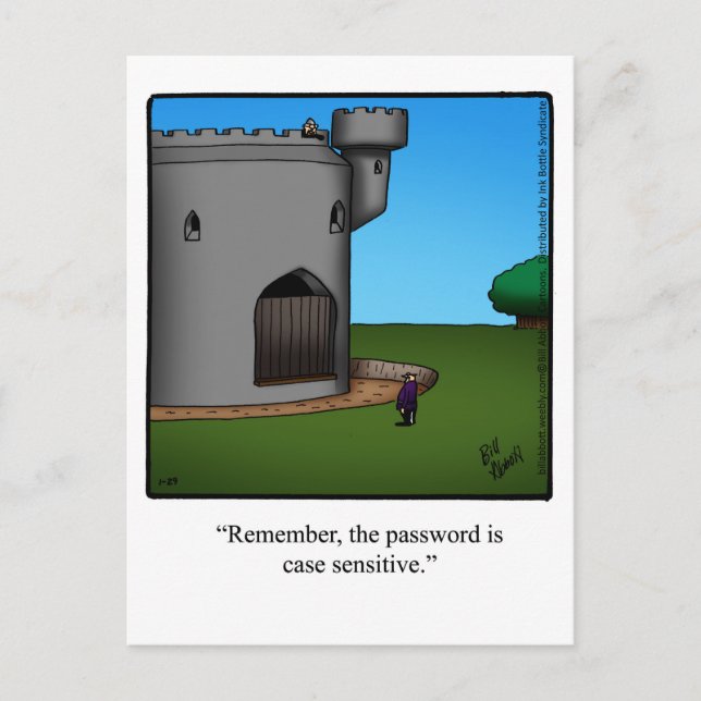 Lustigt nytt vykort för hemmeddelande (Framsida)