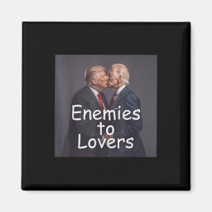 Lustigt och biden Kissing, fiender till Älskare Magnet