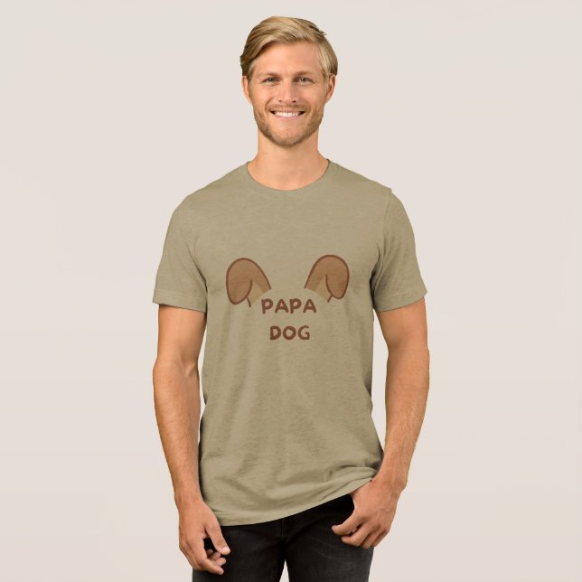 Lustigt och Cute Pappa t-shirt (Framsida Full)