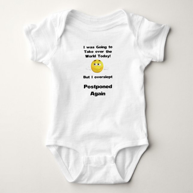 Lustigt och enkelt ta över World Quote Tee Shirt (Framsida)