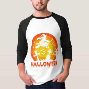Lustigt och klokt Halloween-häxkonst T Shirt