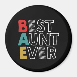 Lustigt och rutt bästa Moster någonsin Coola Aunti Magnet