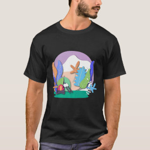 Lustigt och ruttnande camping utomhus t shirt