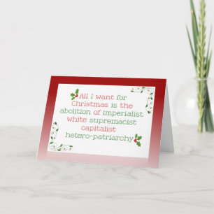 Lustigt (och sant) julkort helgkort