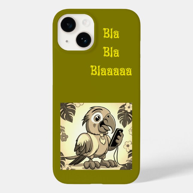 Lustigt och Sarkastic Parrot (Baksida)