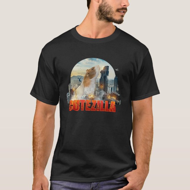 Lustigt och söt pärla gris är vild vid jul 1 t shirt (Framsida)