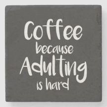 Lustigt och sött kaffe underlägg