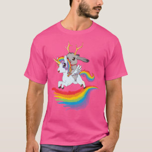 Lustigt och sött stående katt- eller kattnos t shirt