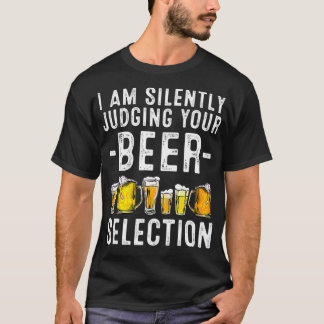 Lustigt och tyst dömande av Coolan Beer Gift Craft T Shirt