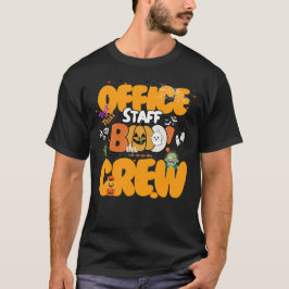 Lustigt Office Personal Boo! Crew Halloween fest T Shirt