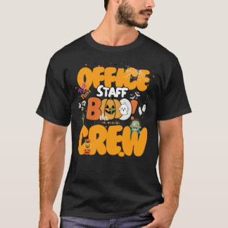 Lustigt Office Personal Boo! Crew Halloween fest T Shirt