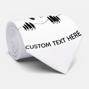 Lustigt Ögon - Ljus - Lägg till text/Färg Slips