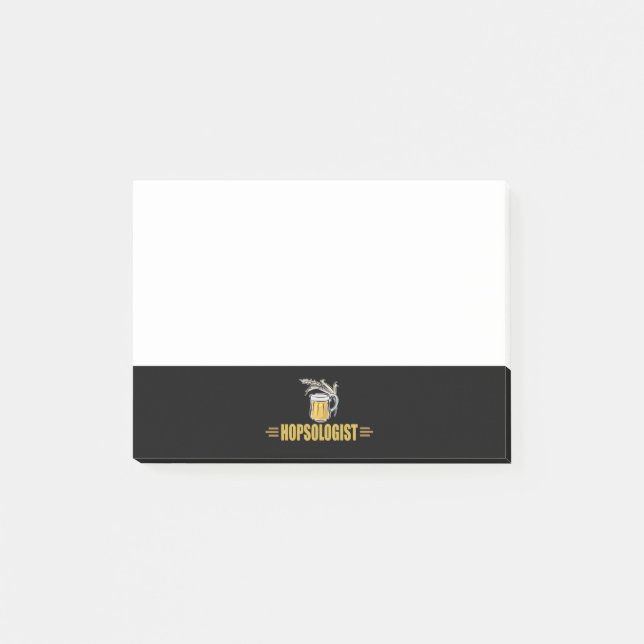 Lustigt öl Hopsolog Post-it Block (Framsida)