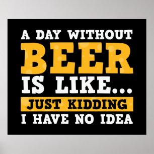 lustigt öl ord art hemma pub mancave poster