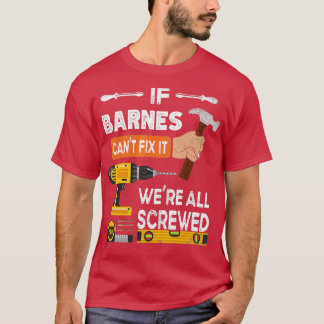 Lustigt om Barnes inte kan fixa det kan ingen hand T Shirt