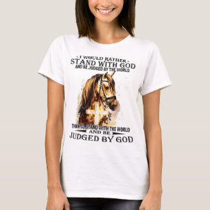 Lustigt om min häst hade din Ansikte, så skulle ja T Shirt