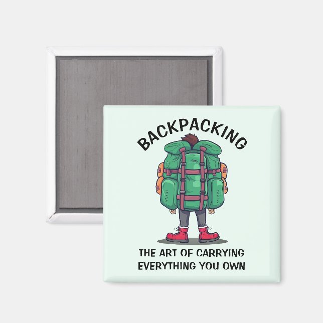 Lustigt ompackning magnet (Front/Back)