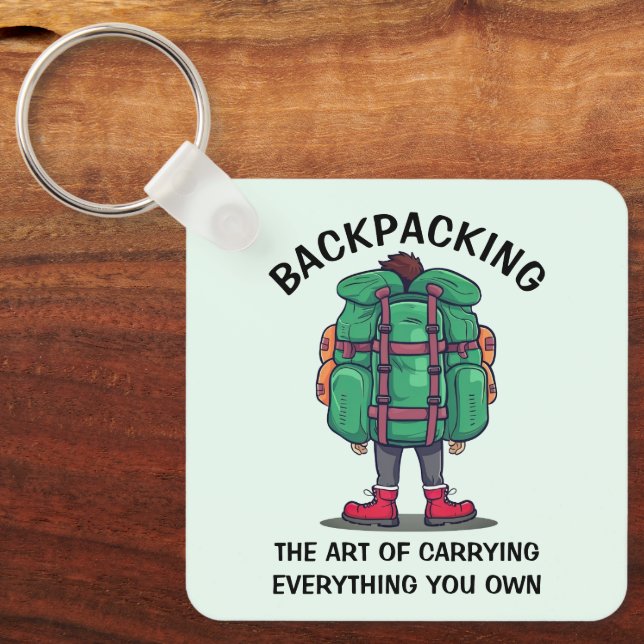 Lustigt ompackning nyckelring (Framsida)
