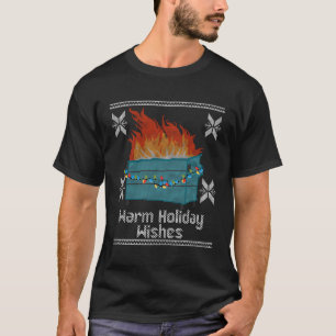 Lustigt Önskemål Dumpster - Helgdag-julpålägg T Shirt