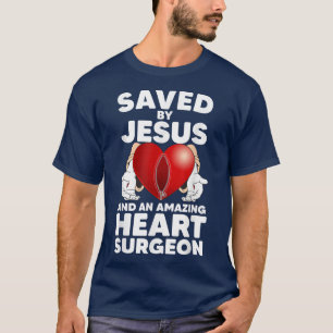 Lustigt Open Heart Kirurgi Design För manar Kvinno T Shirt