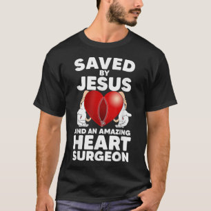 Lustigt Open Heart Kirurgi Design För manar Kvinno T Shirt