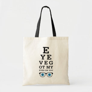 Lustigt Optician Ögon på dig Tygkasse