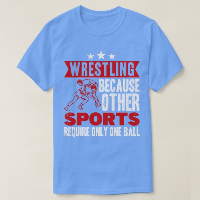 Lustigt ordspråk för Professionell Wrestler 2 T Shirt (Design framsida)