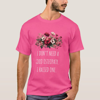 Lustigt Osteopath Mamma Design, Mamma i Osteopath T Shirt