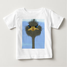 Lustigt Ostrich George och Cute Ladybug T Shirt