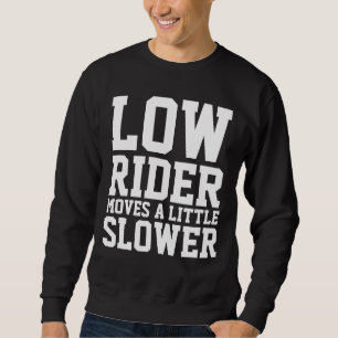 Lustigt över Backe-födelsens T-shirts, LW RIDER Lång Ärmad Tröja