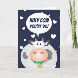 Lustigt över den 90:e födelsedagen Backe Lycklig Kort