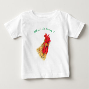 Lustigt överraskat Nyfikna Tupp - det som är så ro T Shirt