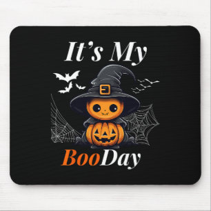 Lustigt på min Boo Day Cute Halloween Birthday Gho Musmatta
