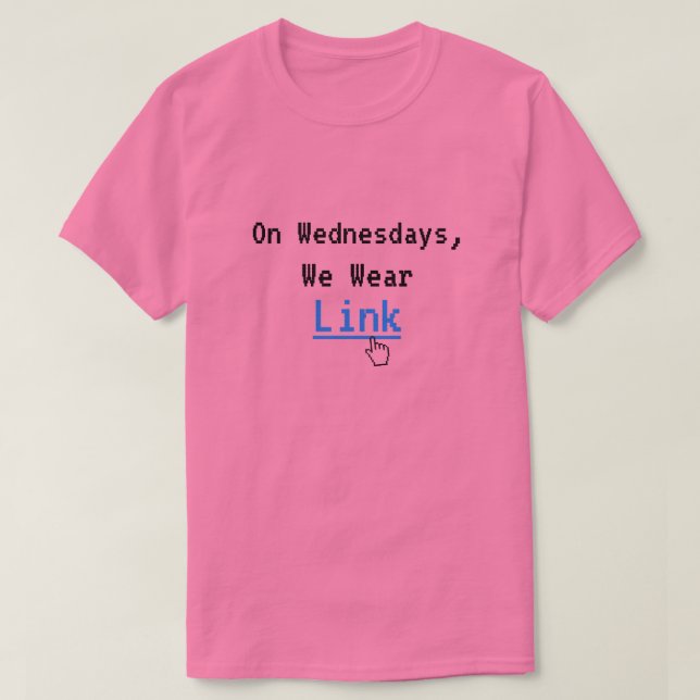 Lustigt på onsdagar: Vi Bäror länka dator T Shirt (Design framsida)
