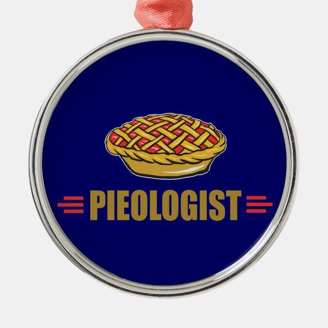 Lustigt Paj Julgransprydnad Metall (Framsidan)