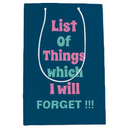 Lustigt påminnelse för glömska. Glöm inte