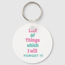 Lustigt påminnelse för glömska. Glöm inte