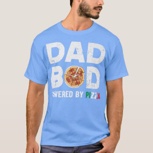 Lustigt Pappa Bod Pappa-blod med Pizza Far Da T Shirt