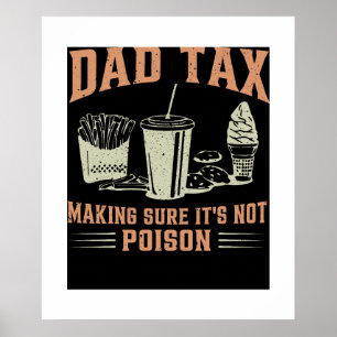 Lustigt Pappa pappa Tax Skapar att det inte är Poi Poster