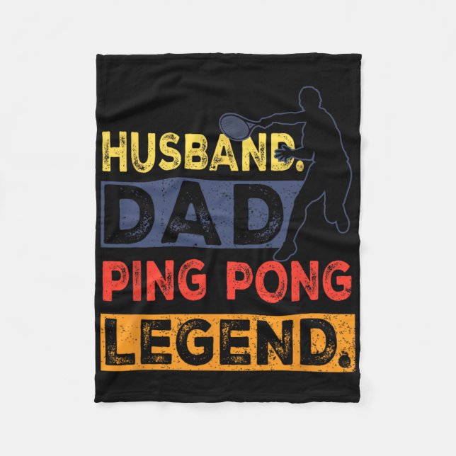 Lustigt Pappa-samtal till pappa Parating Ops Gift Fleecefilt (Framsidan)