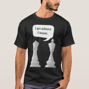 Lustigt pappa-skämtdesign för schackspelare t shirt