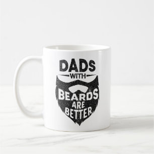 Lustigt Pappor med bodar är bättre Fars dag-gåv Kaffemugg