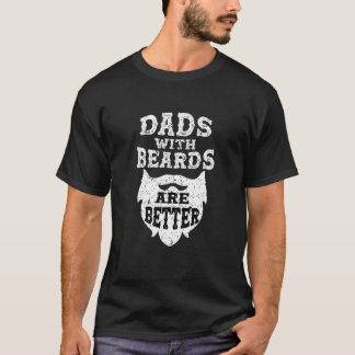 Lustigt Pappor med bodar är bättre i Fars dag T Shirt