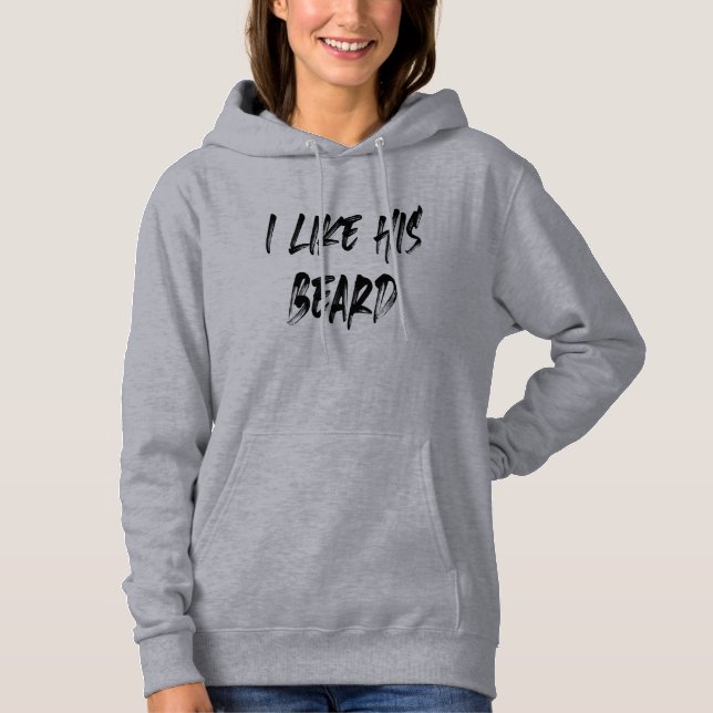 Lustigt par matchande skjortor, skägg, stumma t shirt (Framsida)